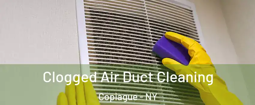  Clogged Air Duct Cleaning Copiague - NY