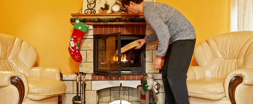 Gas to Wood-Burning Fireplace Conversion Services in Copiague, New York