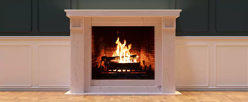 Open Flame Wood-Burning Fireplace Installation Services in Copiague, New York