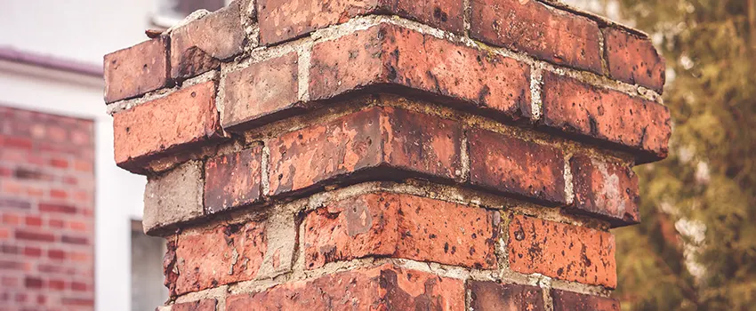 Cracked Chimney Bricks Repair Cost in Copiague, New York