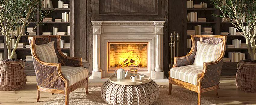Fireplace Conversion Cost in Copiague, New York