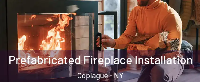  Prefabricated Fireplace Installation Copiague - NY
